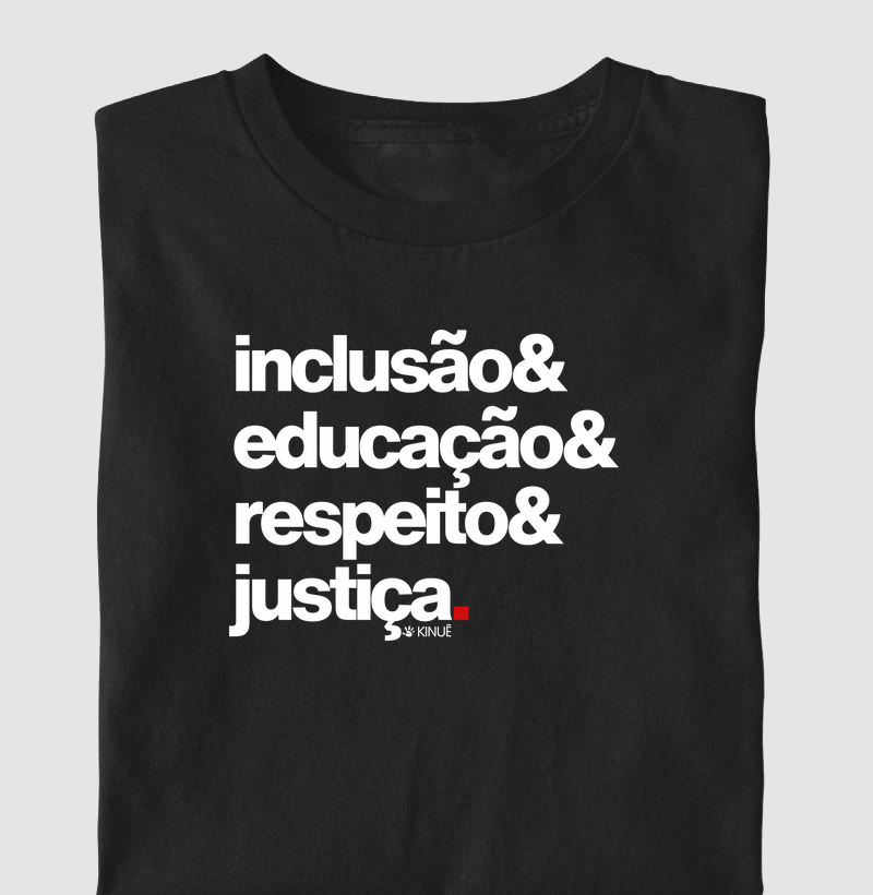Inclusão Educação Respeito Justiça