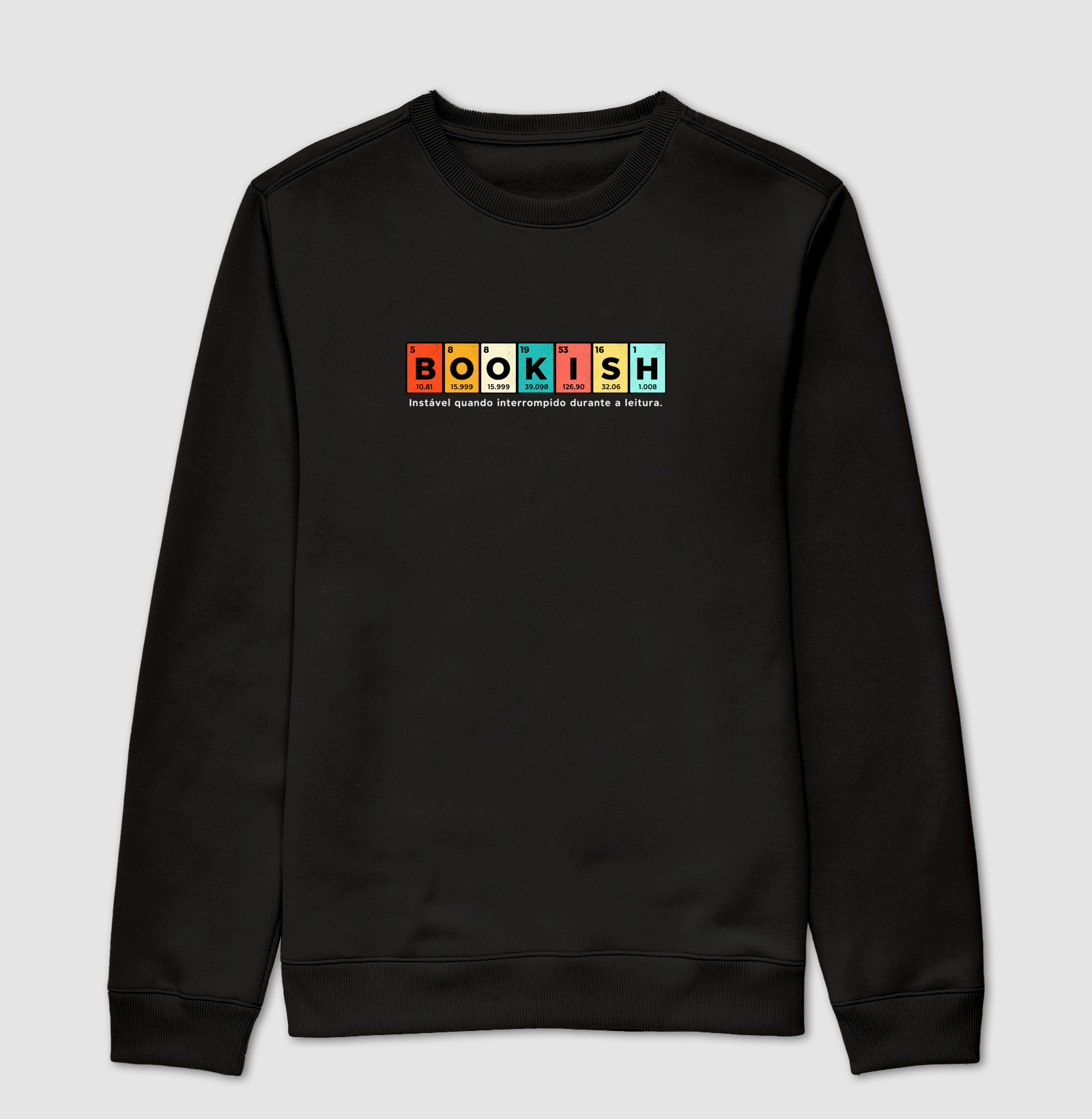 Bookish — Elemento Leitor - Suéter Moletom