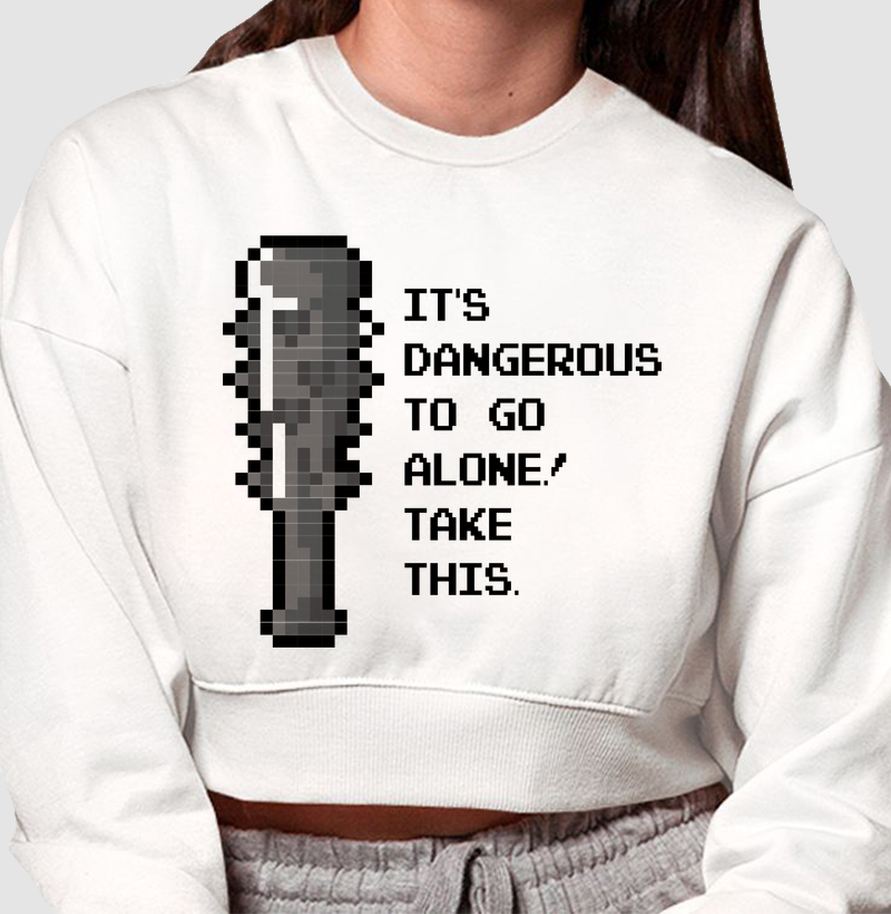 Dangerous to Go Alone – Think Tee