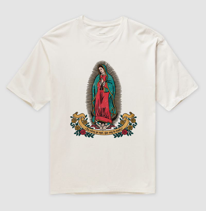Tshirt Oversized La Guadalupana - Camiseta Oversized