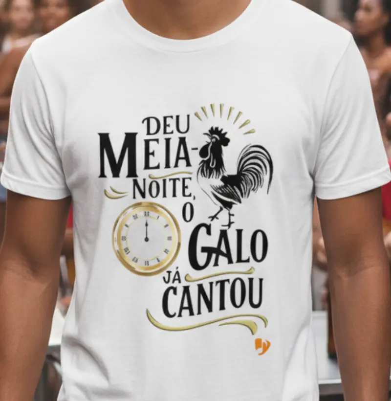 Deu meia noite o galo já cantou