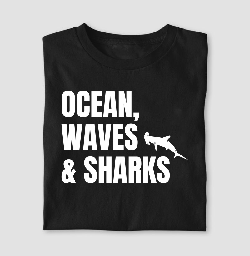 Ocean, waves & sharks