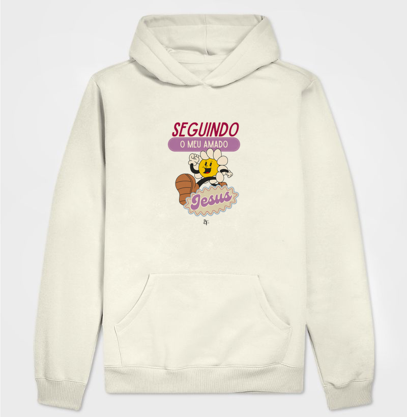 Seguindo o meu amado Jesus - Hoodie Moletom