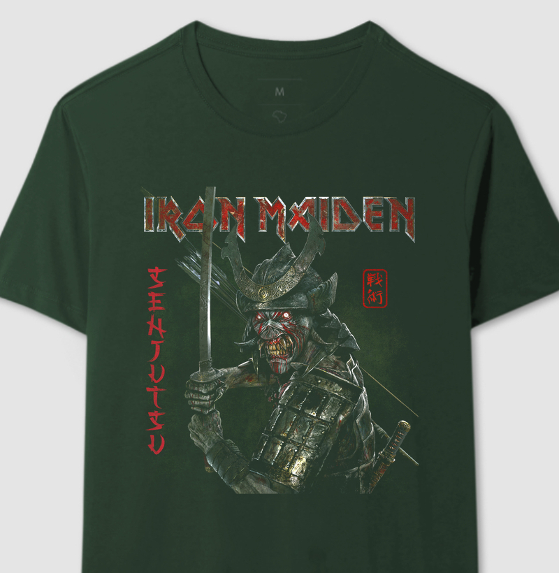 Iron Maiden - Senjutsu ( Fundo Verde )