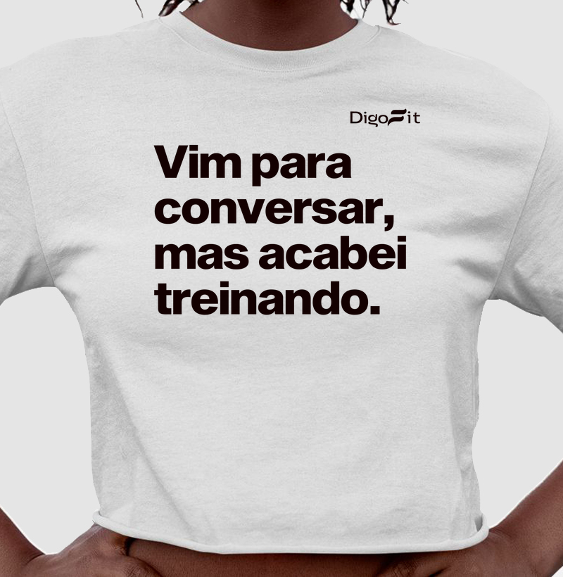 CROPPED ACADEMIA VIM PARA CONVERSAR