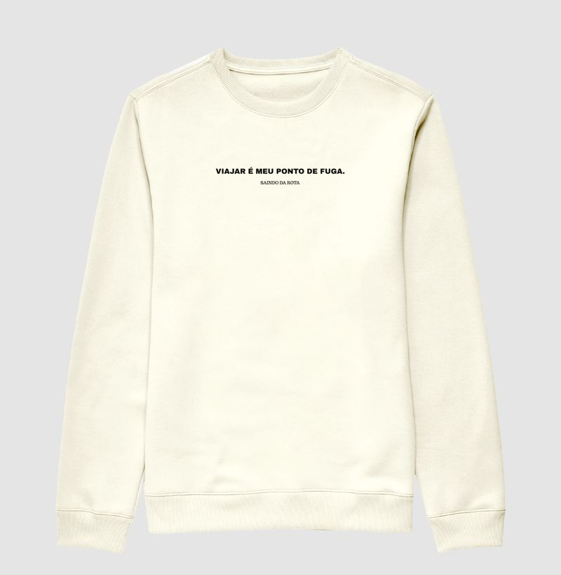 suéter moletom viajar é meu ponto de fuga