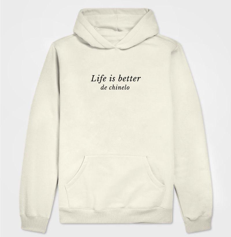 Life is better de chinelo