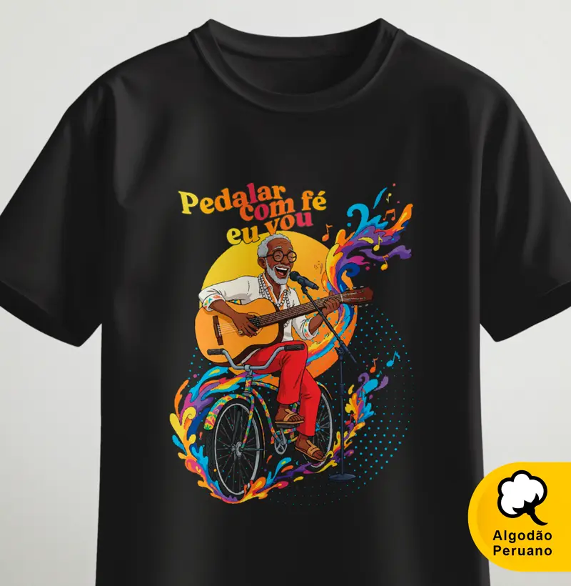 Pedalar com fé eu vou