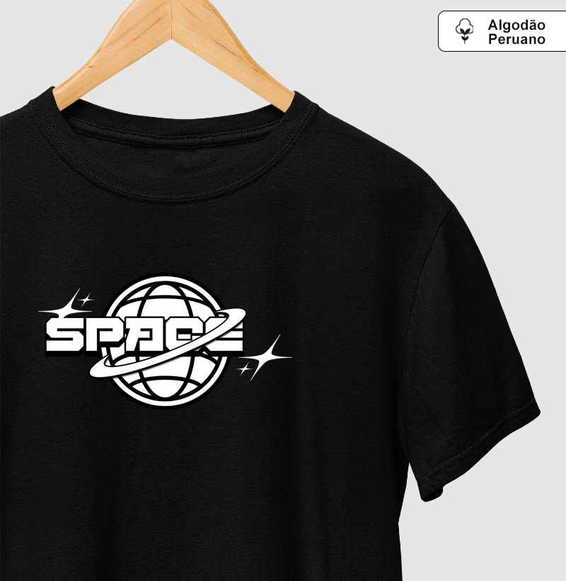 Space - Camiseta Algodão Peruano