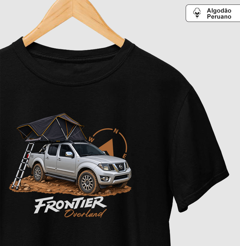 Nissan Frontier - Overland - Camiseta Algodão Peruano