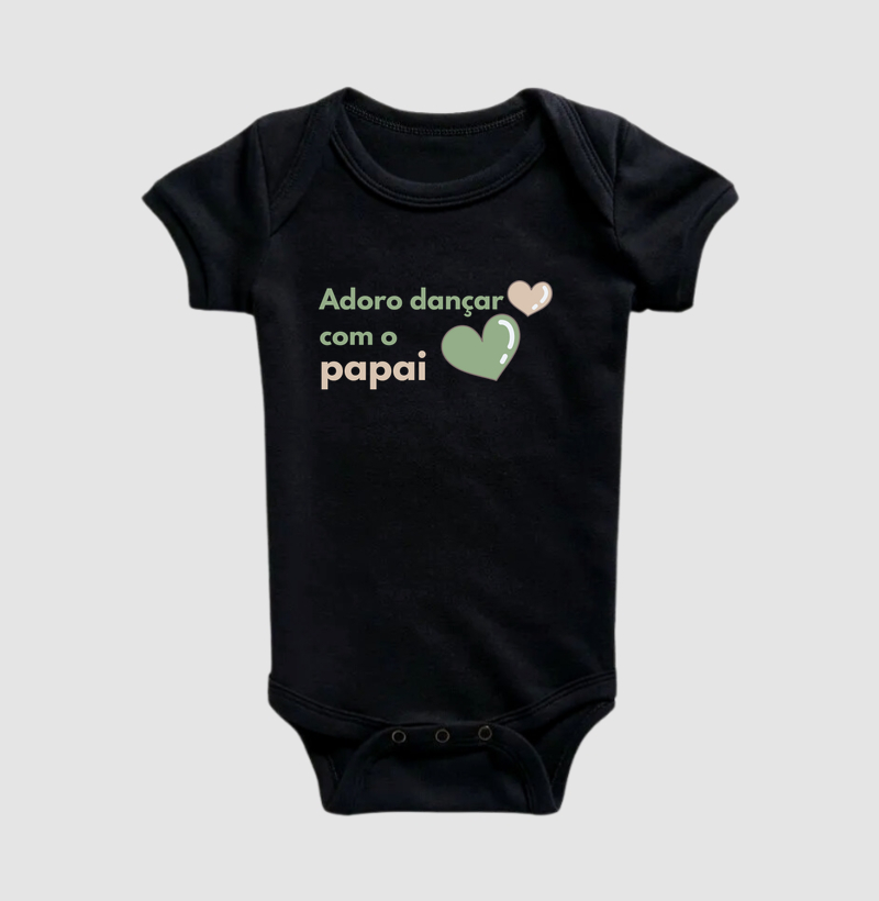 Adoro dançar com o papai