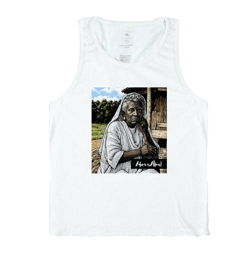Camiseta Regata - Preta-Velha - Imagem 2