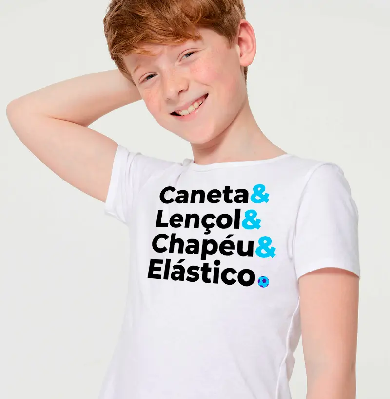 Camiseta Caneta & Lençol - Kids