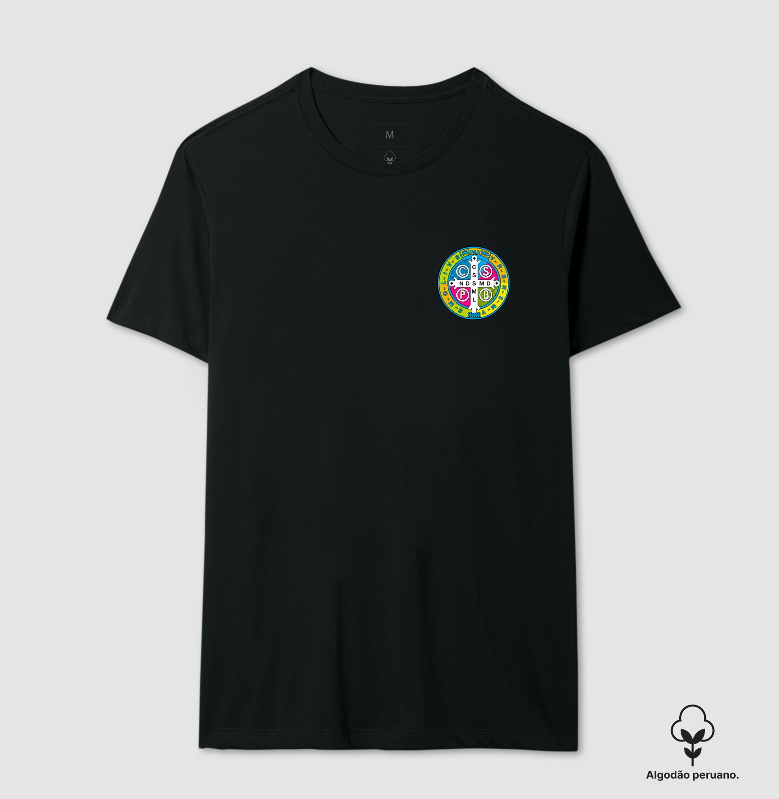 Cruz Sagrada Seja Minha Luz - Minimalista
