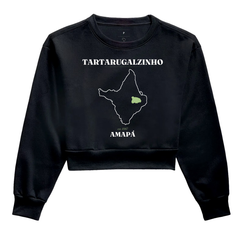Tartarugalzinho | Legado AP - Cropped Moletom