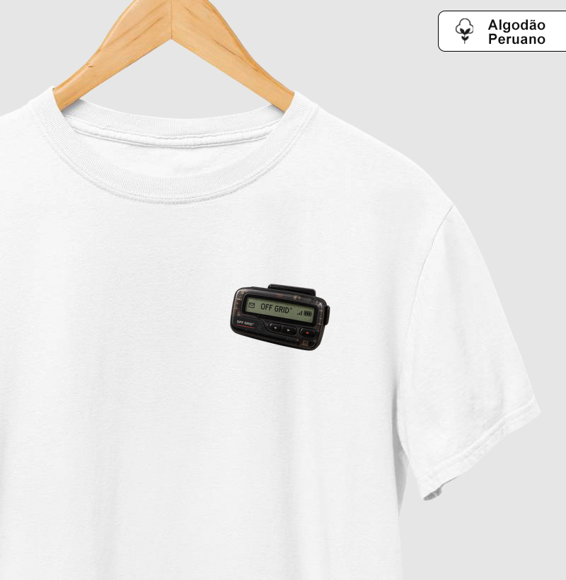 Pager - Camiseta Algodão Peruano