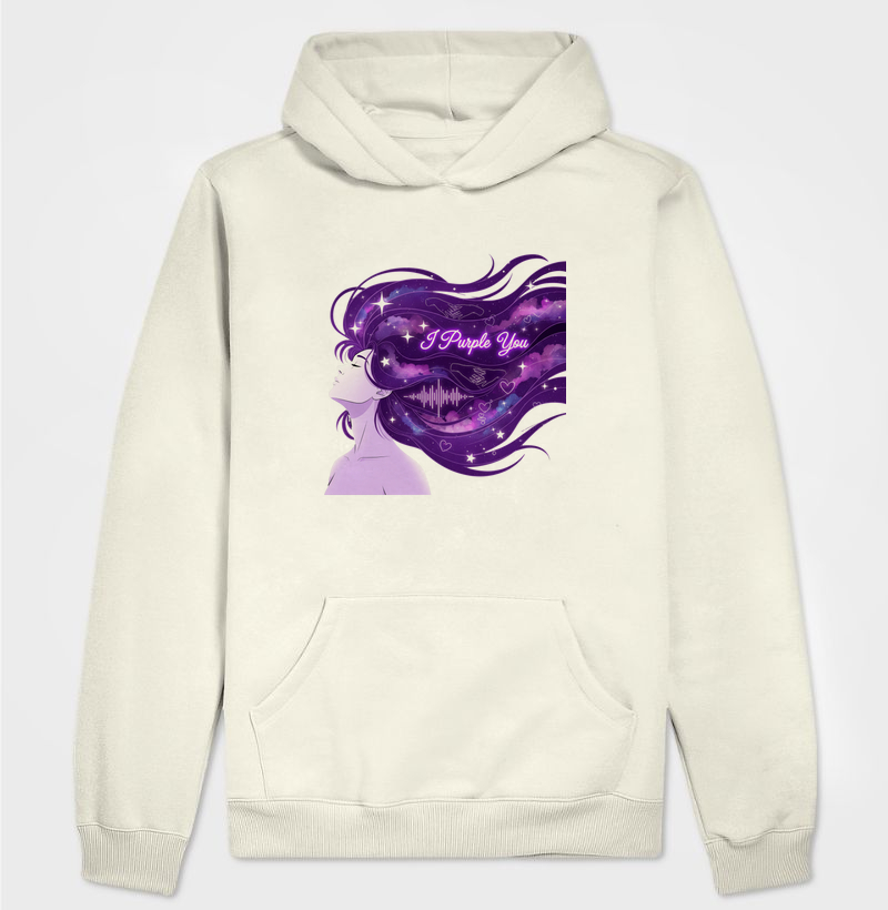 Moletom Capuz I Purple You