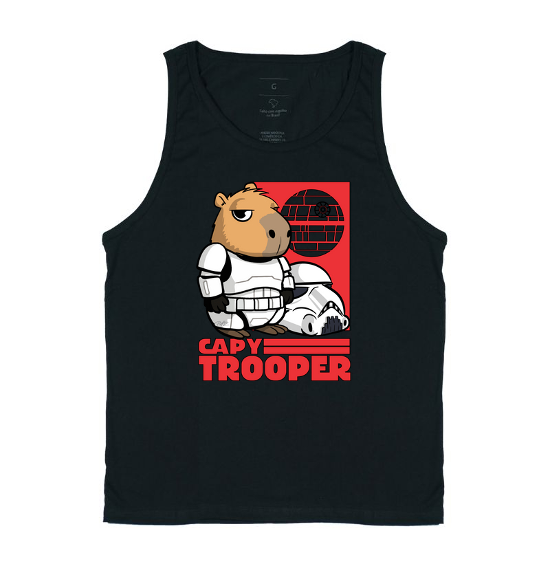 Camiseta Capivara Trooper - Regata