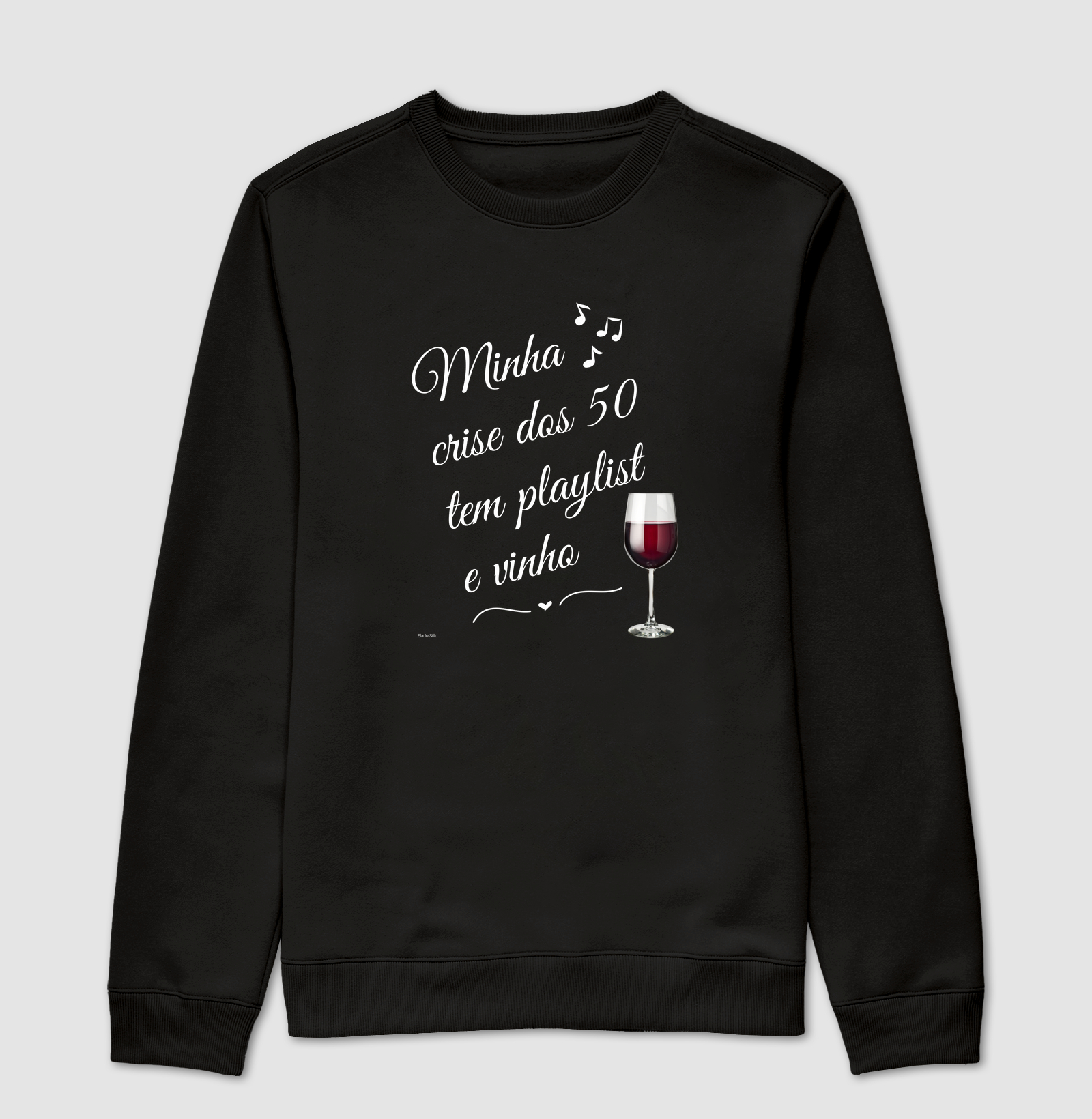 Minha crise dos 50 tem playlist e vinho