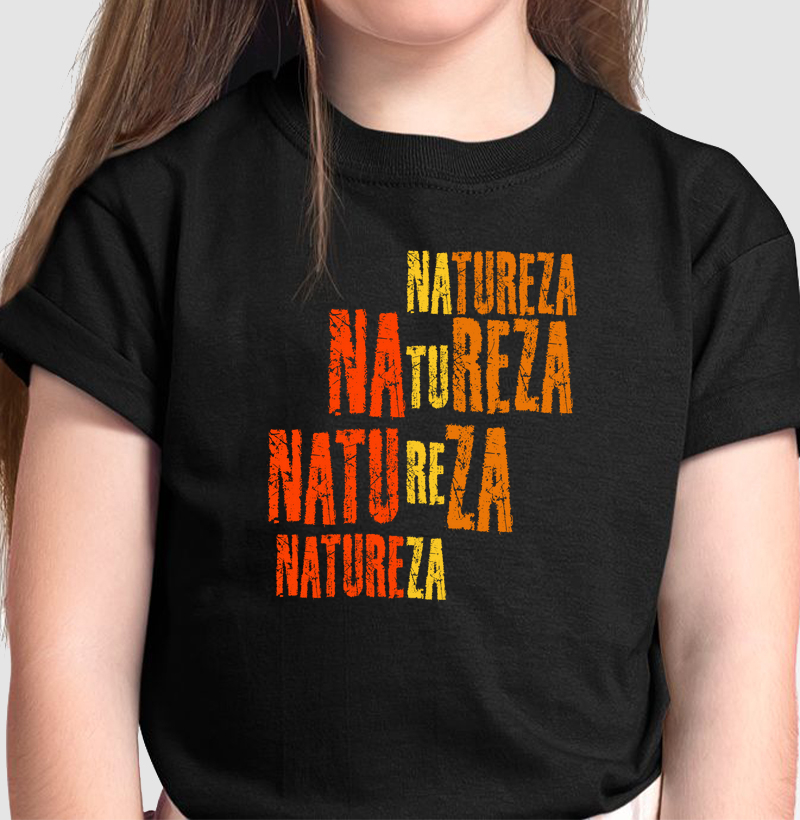 Camiseta Infantil Natureza