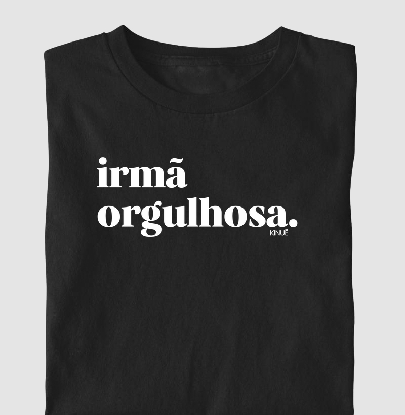 Irmã orgulhosa
