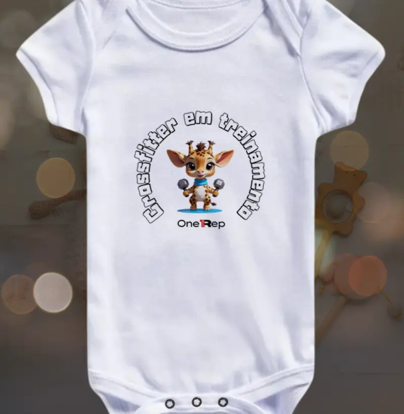 Crossfitter em treinamento (Girafa) - unissex