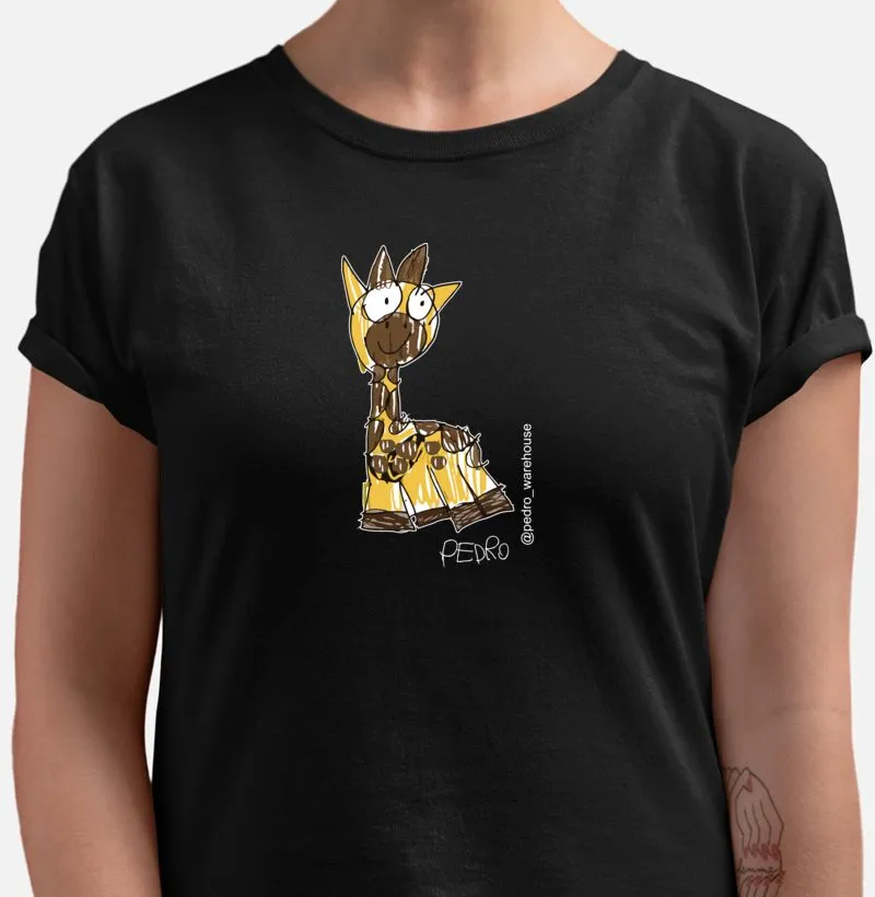 CAMISETA PREMIUM ALGODÃO PERUANO – GIGI GIRAFA