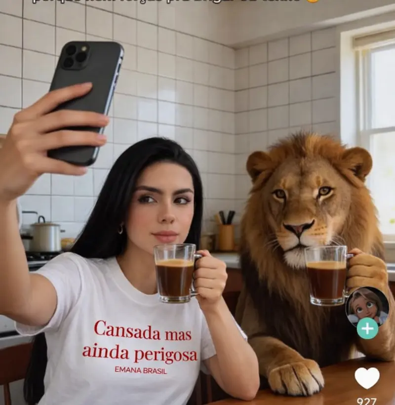 cansada mas ainda perigosa