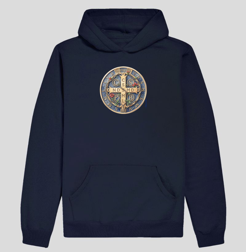 Medalha de São Bento Coroa-de-Cristo (aquarela)