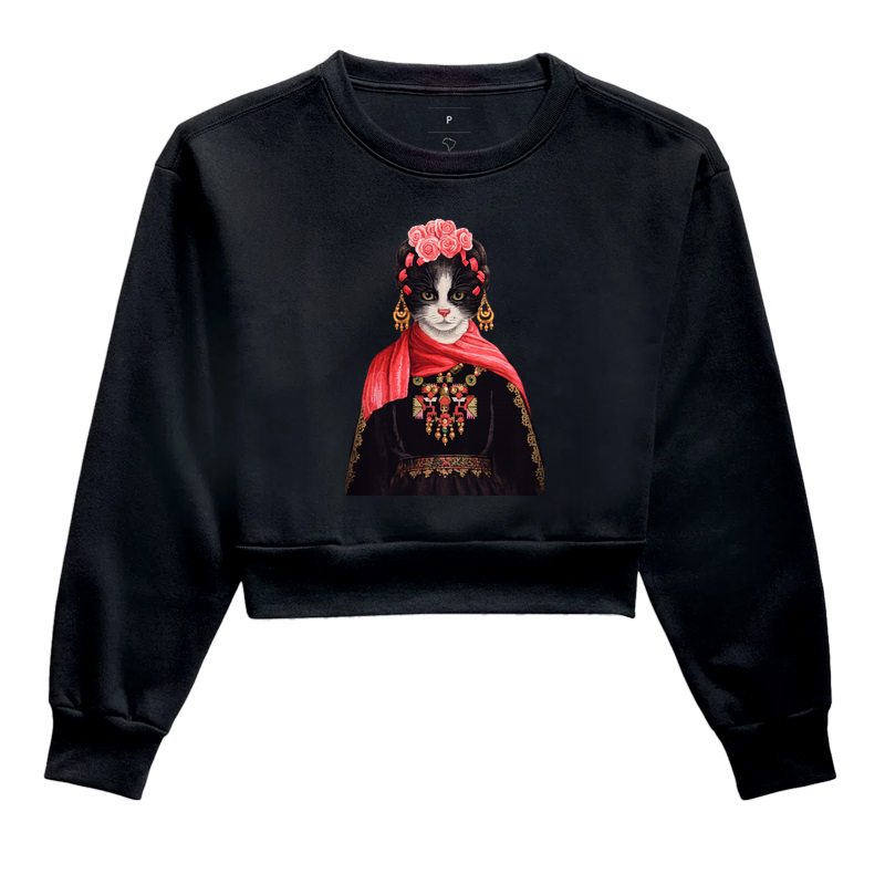 Camiseta Frida Kahlo Gato