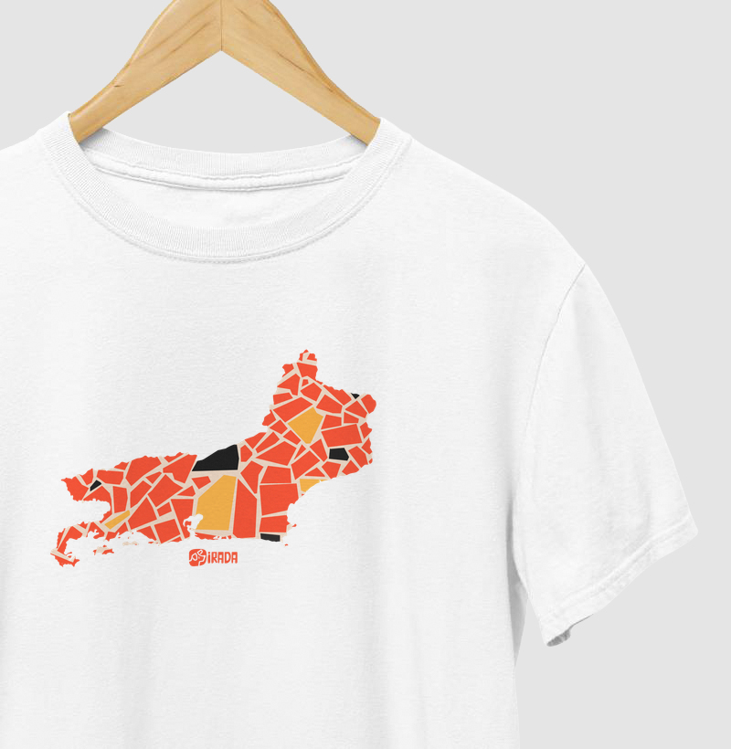 Mapa de Caquinhos - Camiseta