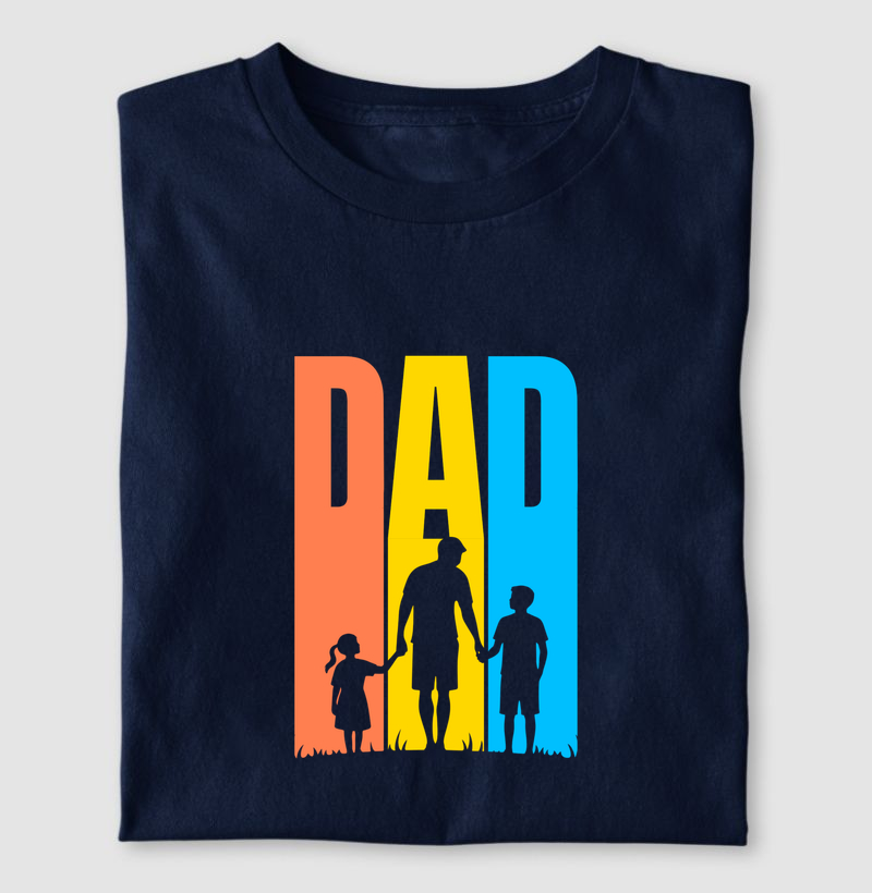 Camiseta Pai e Filhos — Dad