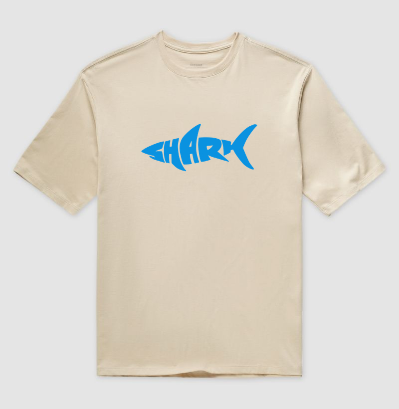 Shark Word - Camiseta Oversized