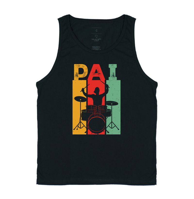 PAI BATERISTA RETRO