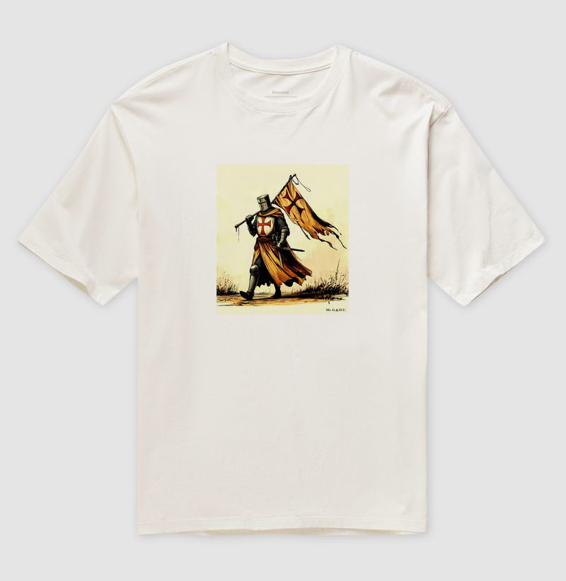 Camiseta Oversized Templários 5 - Mr. GADU