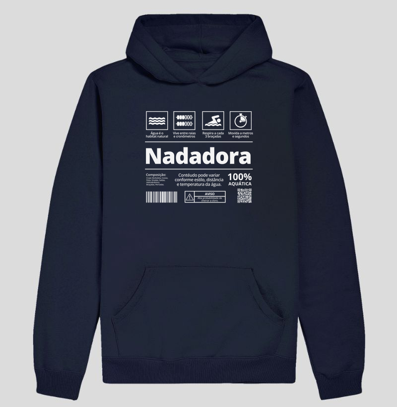 Rótulo Nadadora - Hoodie Moletom