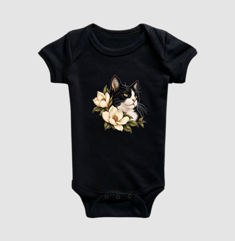 Frajola Florido - Body Infantil