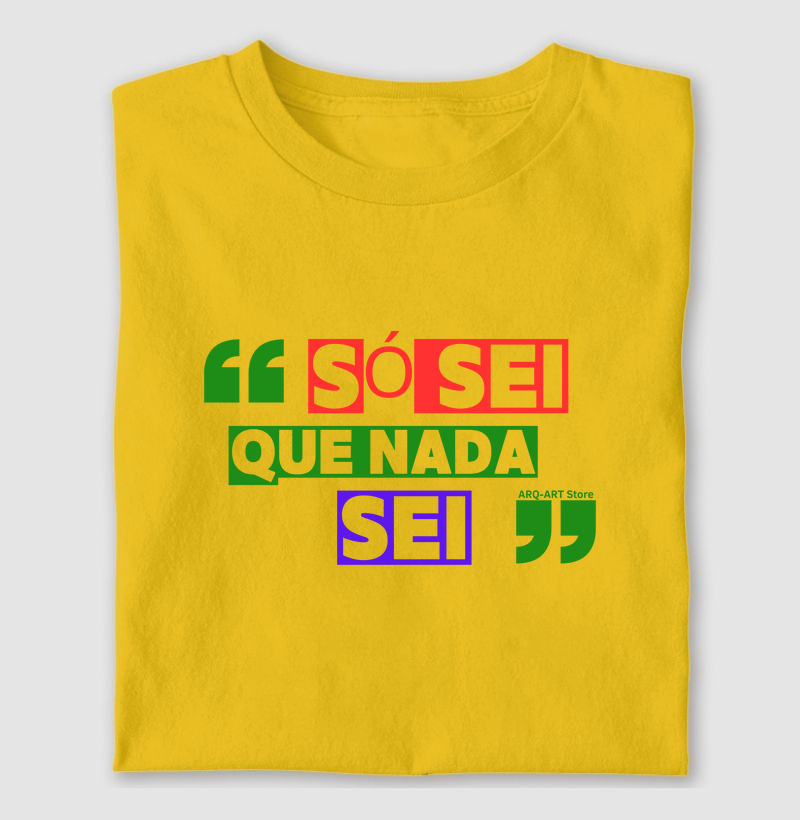 Só sei que nada sei III