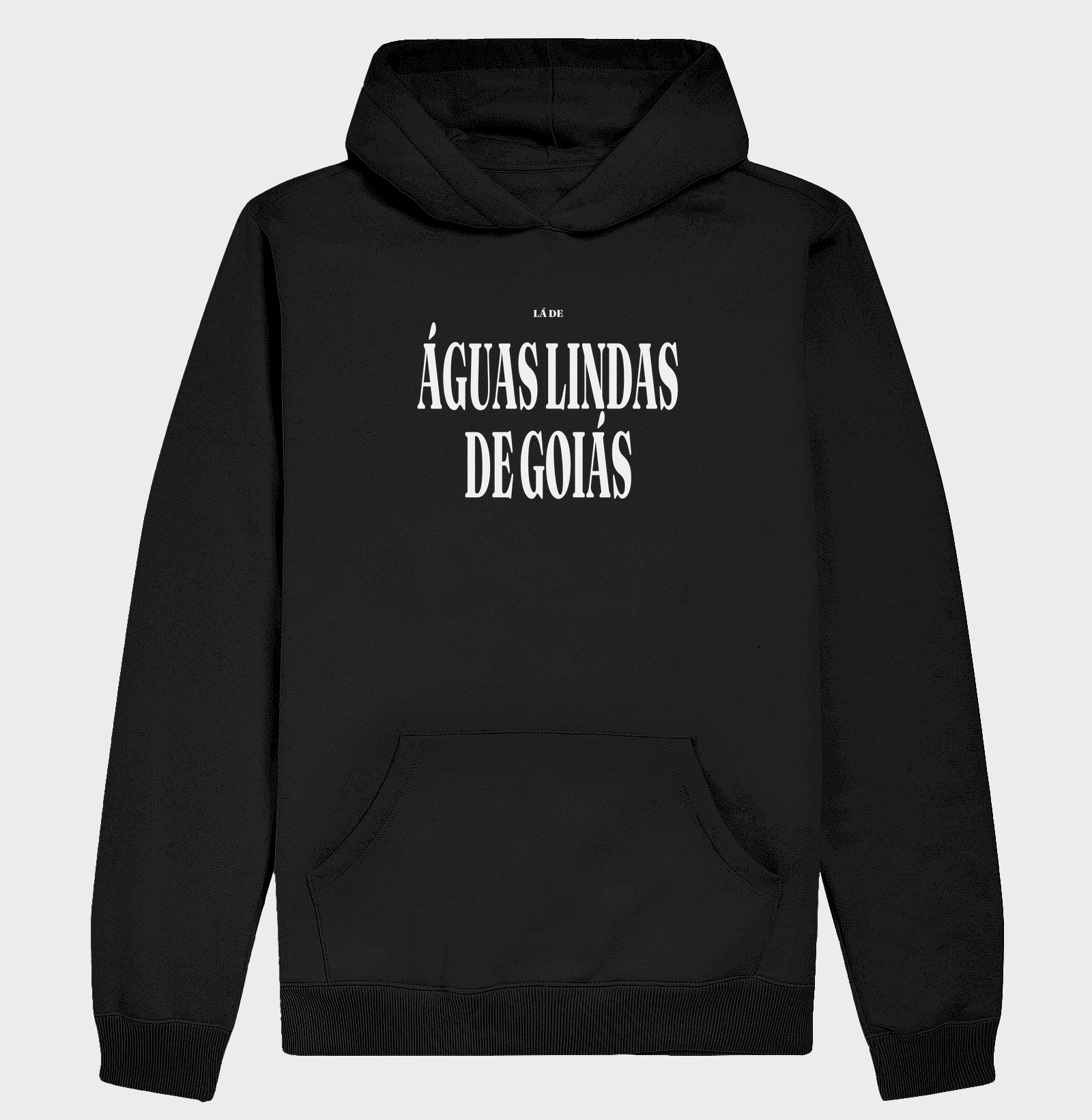 Águas Lindas de Goiás | Tipografia GO - Hoodie Moletom