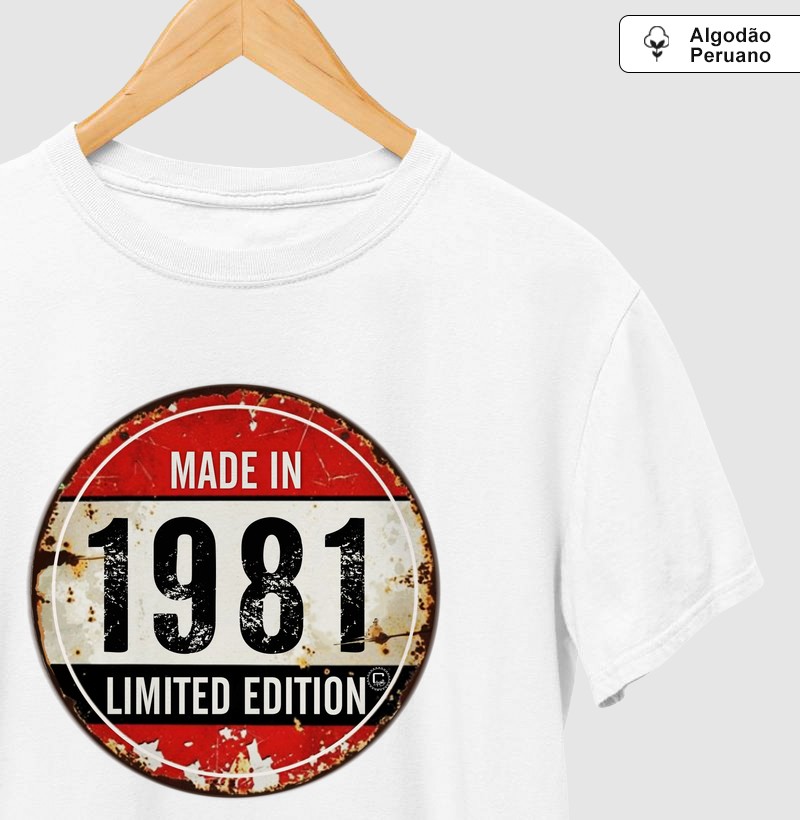 Made in 1981 círculo 