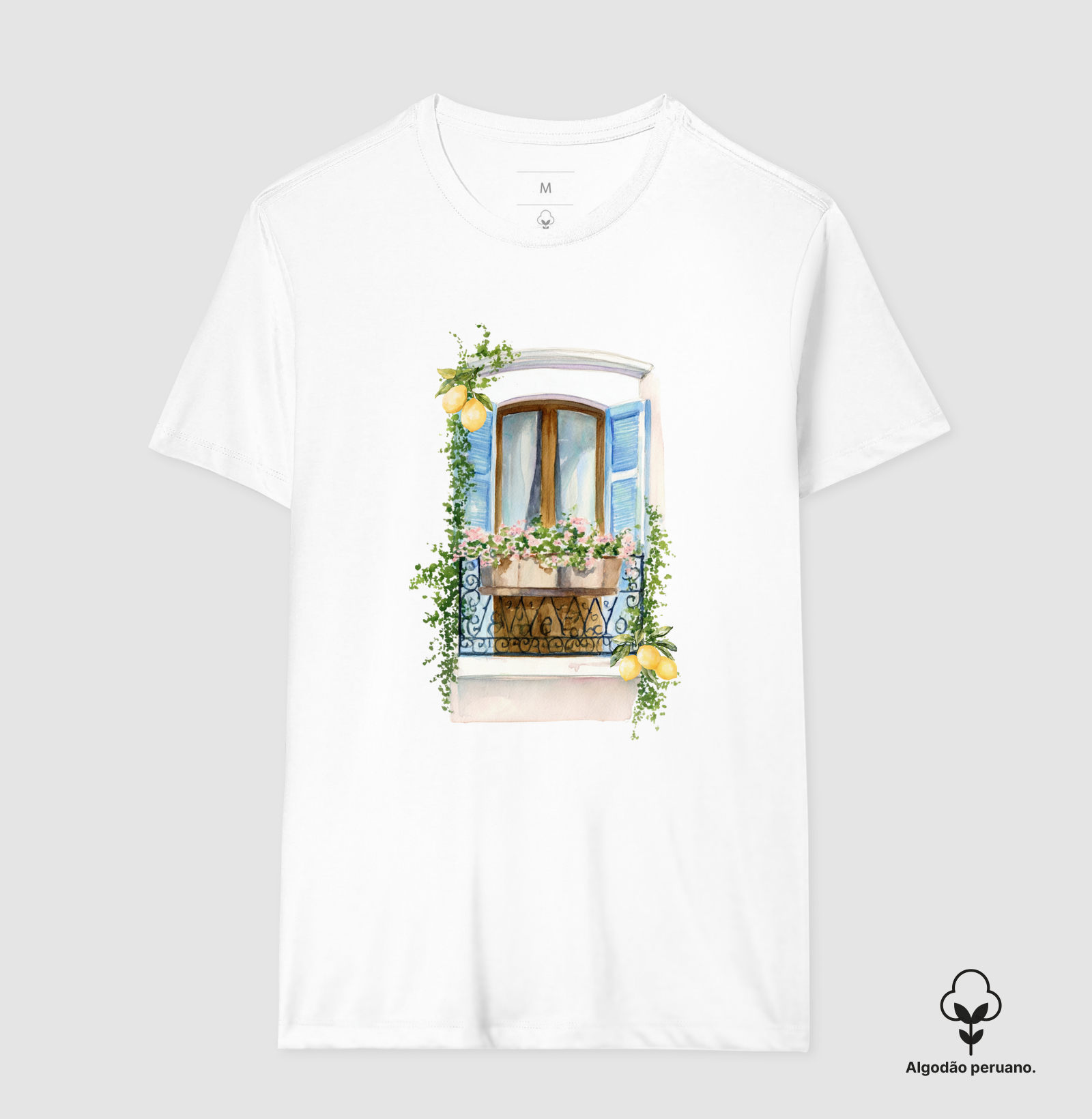 Camiseta Feminina Janela 