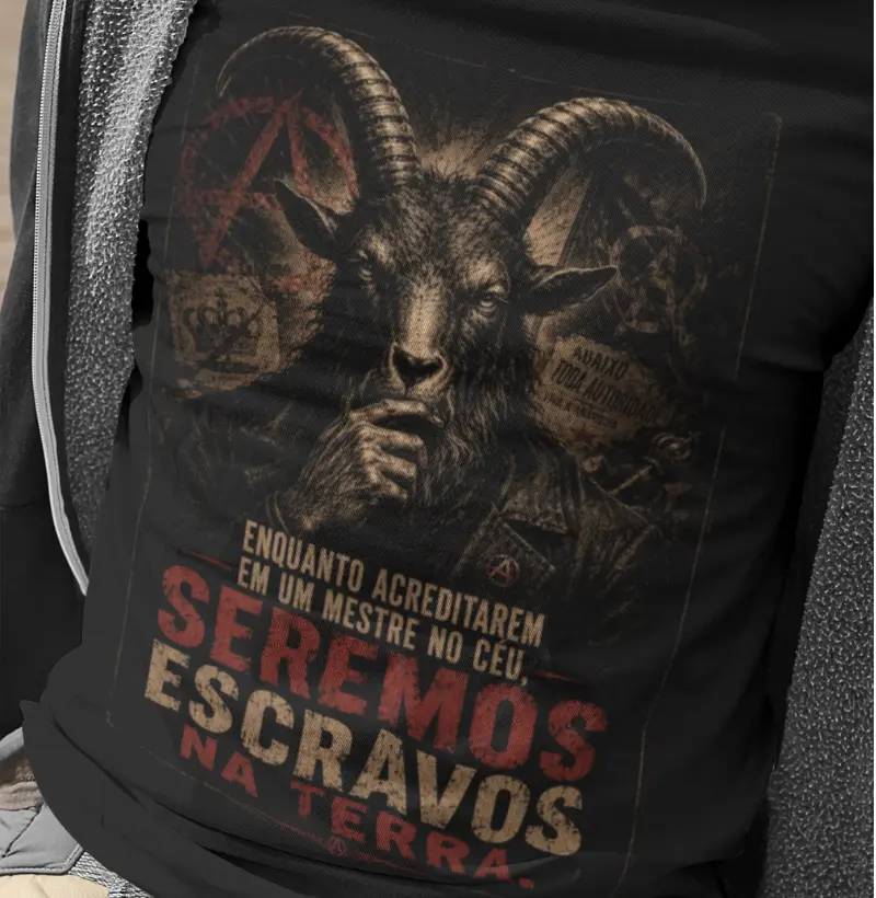 Enquanto acreditarem em um mestre no céu