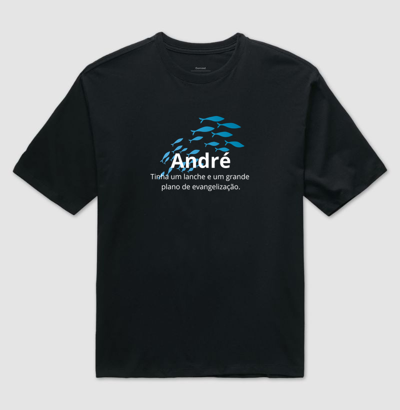André - Camiseta Oversized