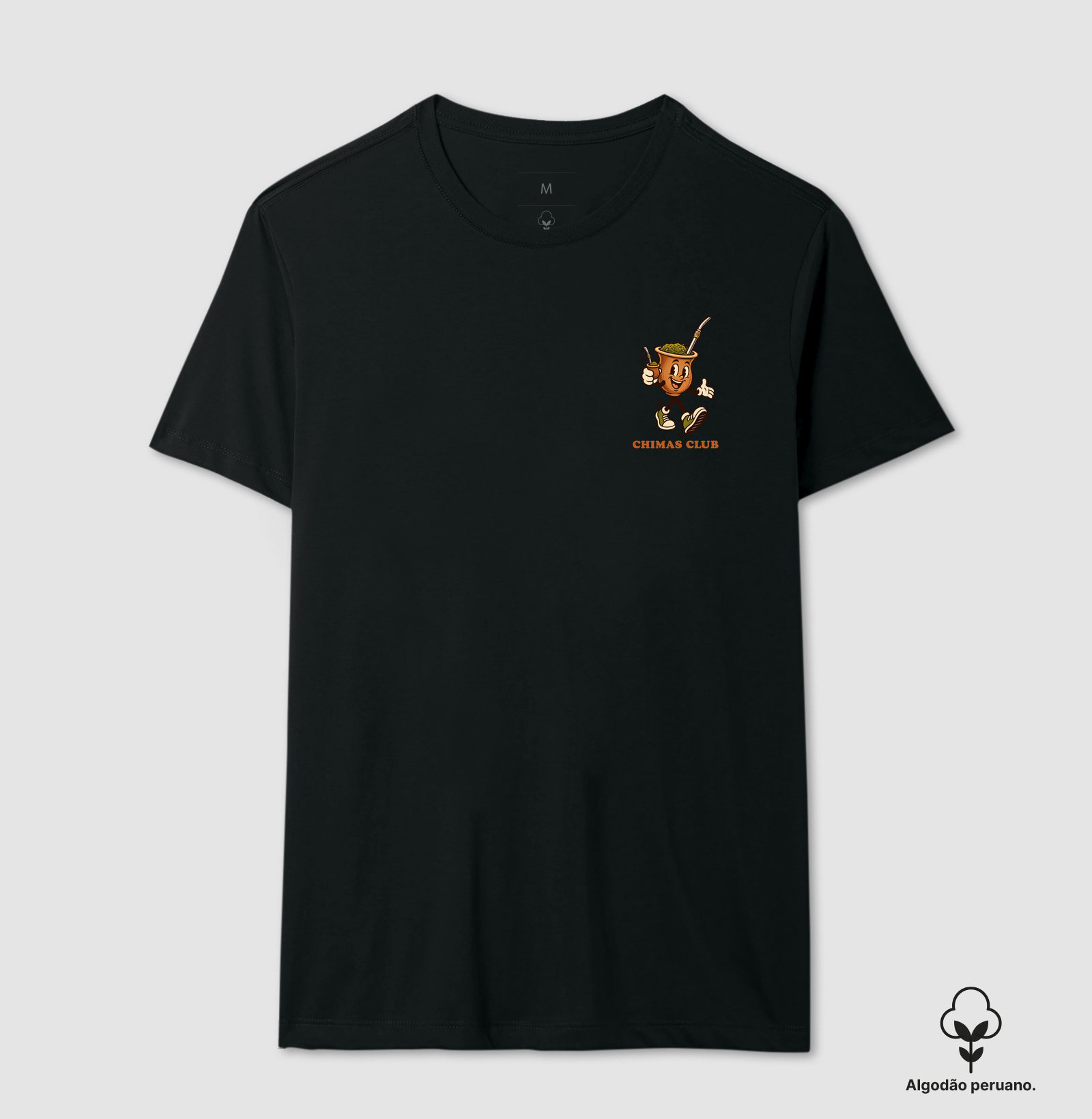 Ronca e Passa — Pocket - Camiseta Algodão Peruano