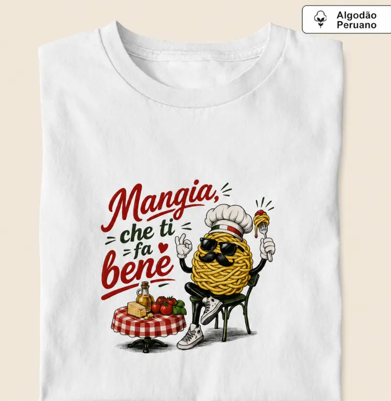 Camiseta Mangia che ti fa Bene