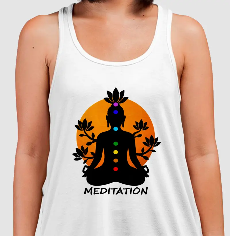 Meditação • Sete Chakras (regata)