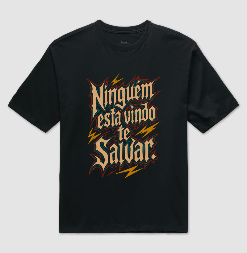 Ninguém está vindo te salvar. ⚡