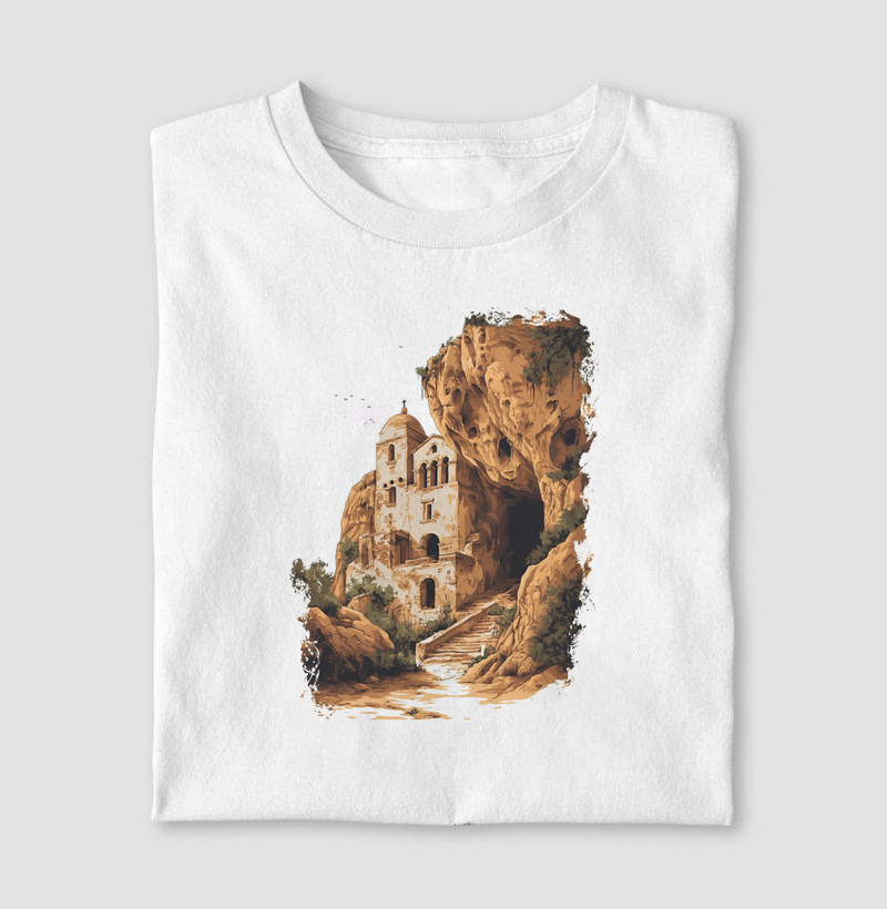 Camiseta Capadócia em Lar de Barro 