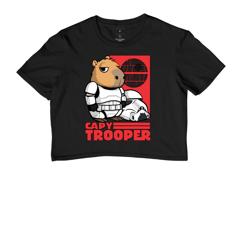 Camiseta Capivara Trooper - Cropped