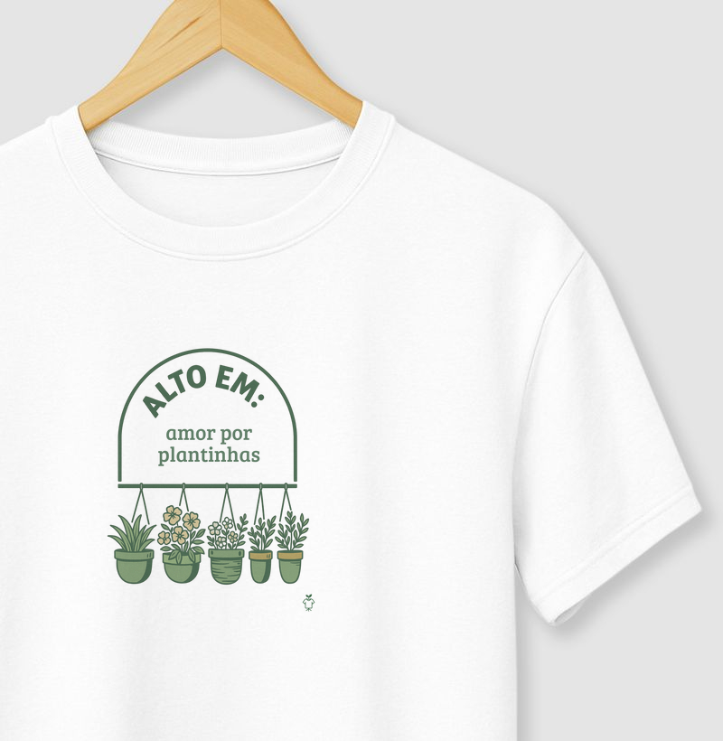 Alto em amor por plantinhas